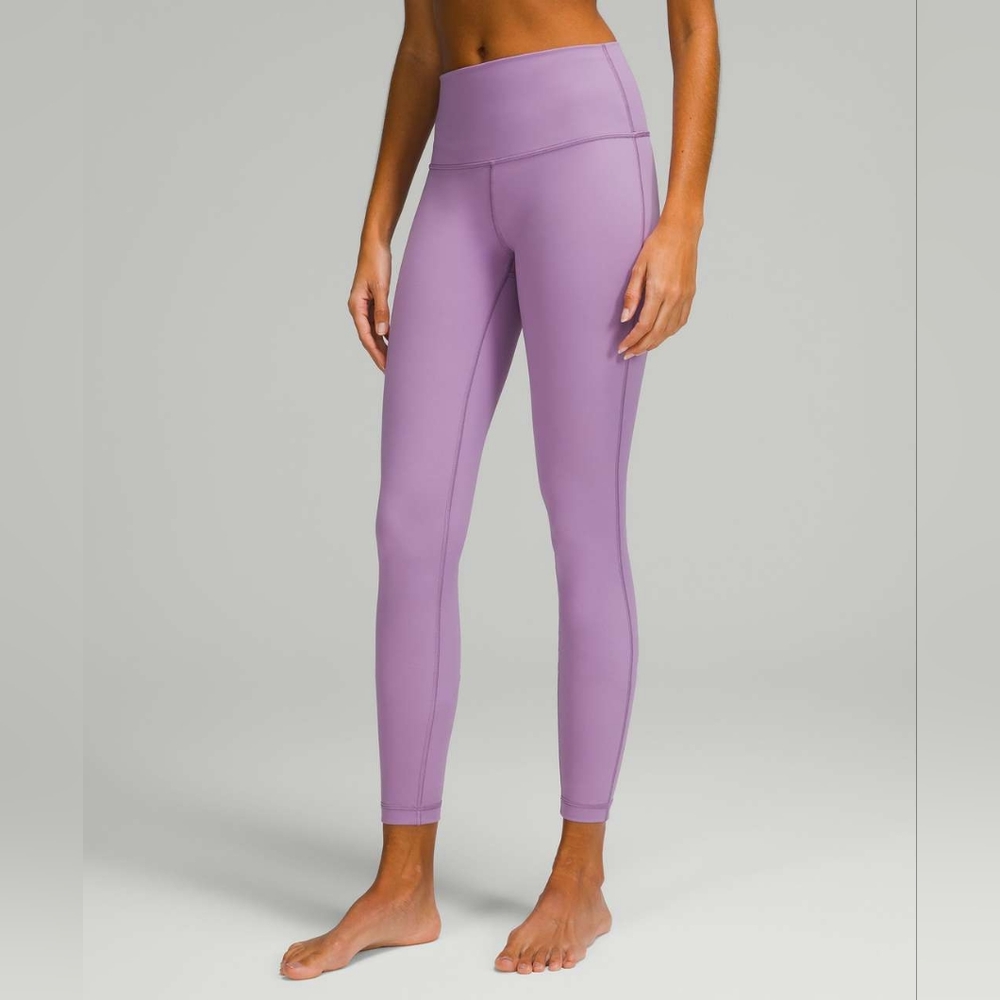Lululemon 2020 Wunder Under High-Rise Tight 28" Luxtreme Light Purple Size 10